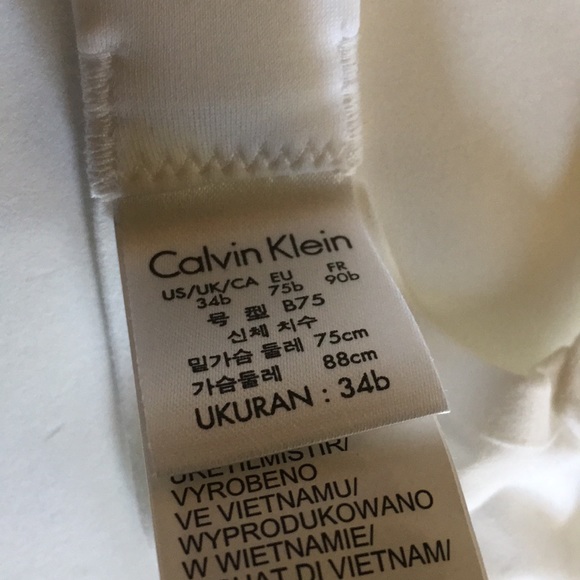 Calvin Klein Full Coverage Bra - Picture 3 of 5